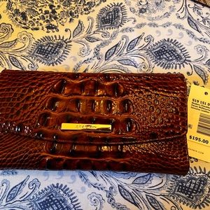 Brahmin Pecan Wallet
